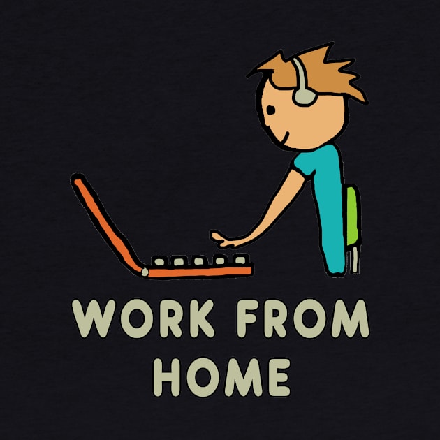 Work From Home by Mark Ewbie